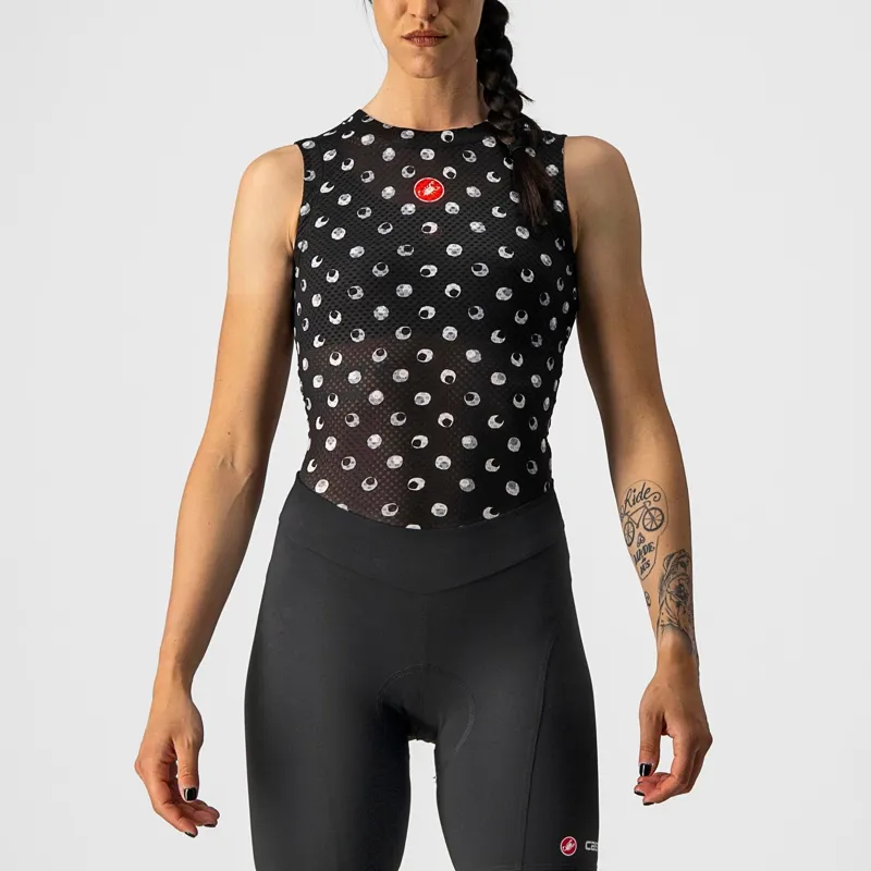 Castelli Pro Mesh 3 Women's Sleeveless Base Layer - Acqua 1 Castelli Pro Mesh 3 Women's Sleeveless Base Layer - Acqua