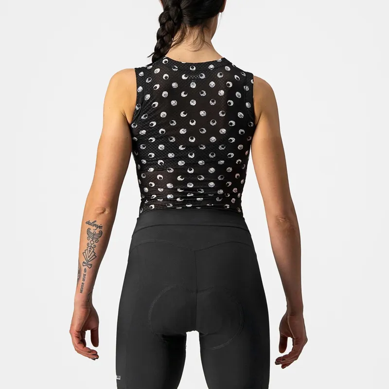 Castelli Pro Mesh 3 Women's Sleeveless Base Layer - Black 2 Castelli Pro Mesh 3 Women's Sleeveless Base Layer - Black - Image 2
