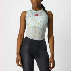 Castelli Pro Mesh 3 Women's Sleeveless Base Layer - Acqua 7 Castelli Pro Mesh 3 Women's Sleeveless Base Layer - Acqua -Cycle Fix CS220684981 1