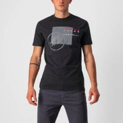 Castelli Maurizio Men's T-Shirt - Red/Silver Grey/Black 7 Castelli Maurizio Men's T-Shirt - Red/Silver Grey/Black -Cycle Fix CS220800101 1