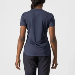 Castelli Tech 2 Women's Technical T-Shirt - Savile Blue 7 Castelli Tech 2 Women's Technical T-Shirt - Savile Blue -Cycle Fix CS220824141 2