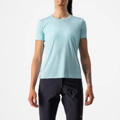 Castelli Tech 2 Women's Technical T-Shirt - Savile Blue 6 Castelli Tech 2 Women's Technical T-Shirt - Savile Blue -Cycle Fix CS220824981 1