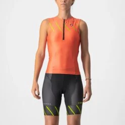 Castelli Free 2 Women's Tri Singlet - Black
