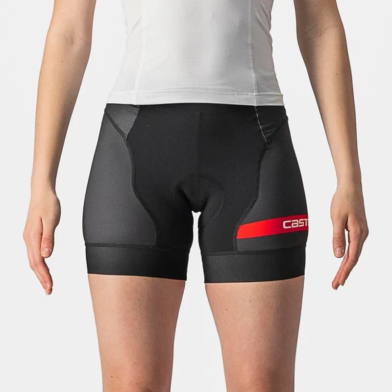 Castelli Free 2 Women's Short Shorts - Electric Lime 2 Castelli Free 2 Women's Short Shorts - Electric Lime - Image 2