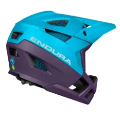 Endura MT500 Full Face Helmet - Electric Blue 6 Endura MT500 Full Face Helmet - Electric Blue -Cycle Fix E1518BEElectricBLU 2