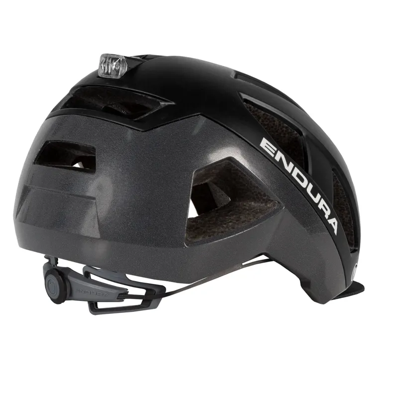 Endura Urban Luminite Helmet - Black 2 Endura Urban Luminite Helmet - Black - Image 2