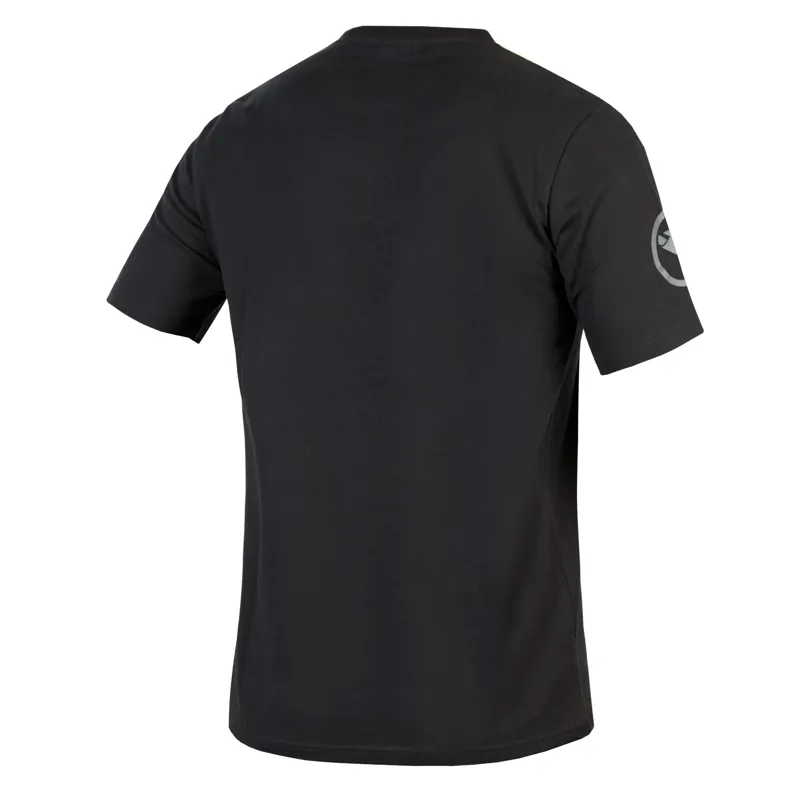 Endura One Clan Carbon Men's Casual T-Shirt - Black 3 Endura One Clan Carbon Men's Casual T-Shirt - Black - Image 3