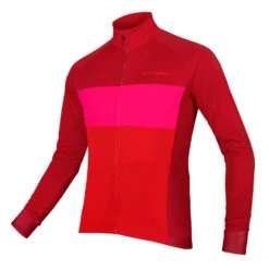 Endura FS260-Pro Jetstream II Men's Long Sleeve Jersey - Navy -Cycle Fix E3181RD lg 1