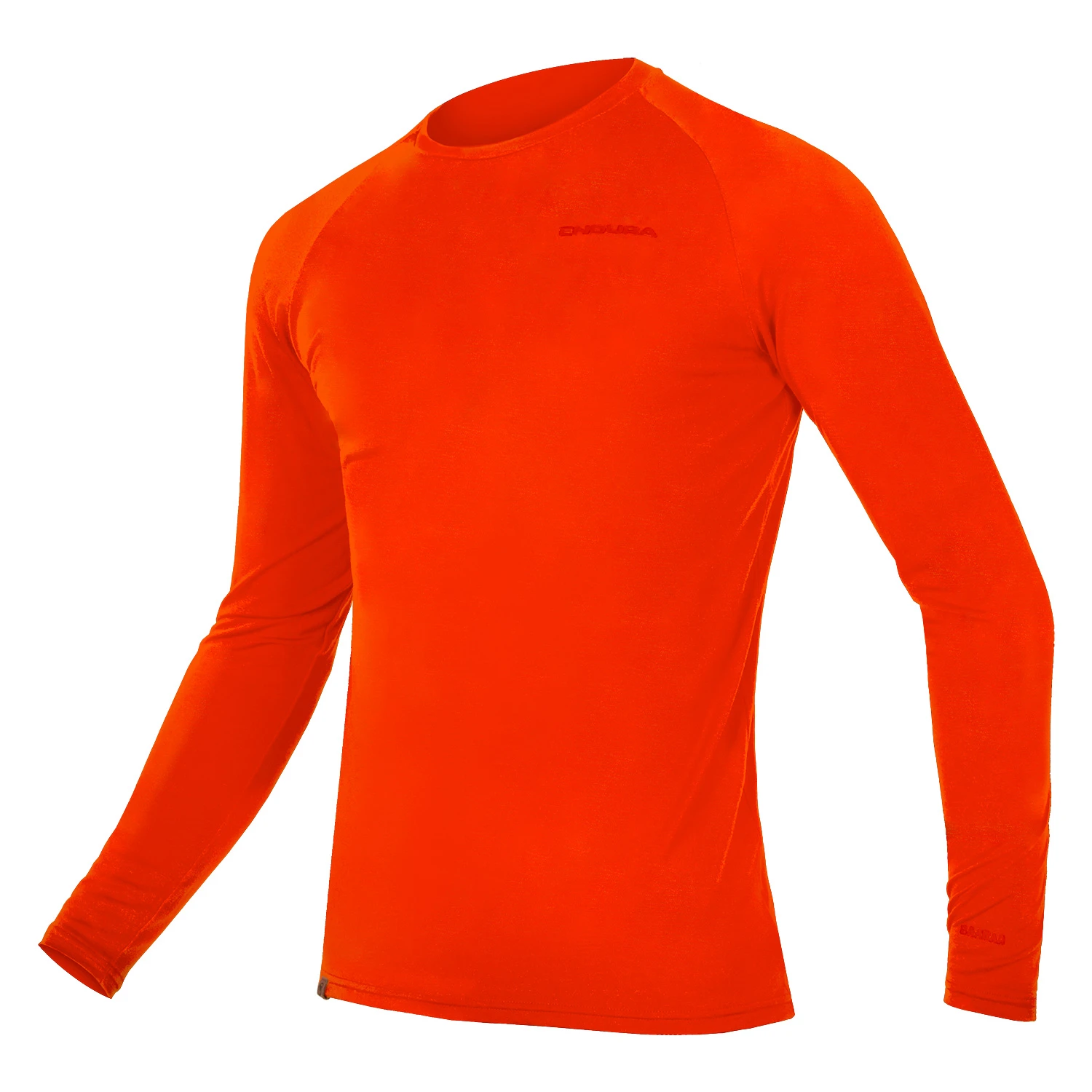 Endura BaaBaa Blend Men's Long Sleeve Baselayer - Rust Red 4 Endura BaaBaa Blend Men's Long Sleeve Baselayer - Rust Red - Image 4