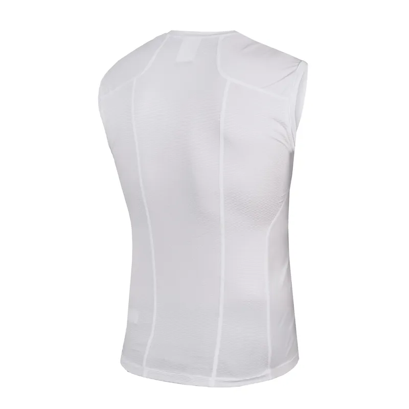 Endura Translite Windproof Sleeveless Men's Baselayer - White 1 Endura Translite Windproof Sleeveless Men's Baselayer - White