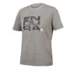 Endura One Clan Stacked Organic Men's Casual T-Shirt - Ink Blue