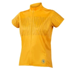 Endura Hummvee Ray Women's Short Sleeve Jersey - Saffron 5 Endura Hummvee Ray Women's Short Sleeve Jersey - Saffron -Cycle Fix E6206YS lg