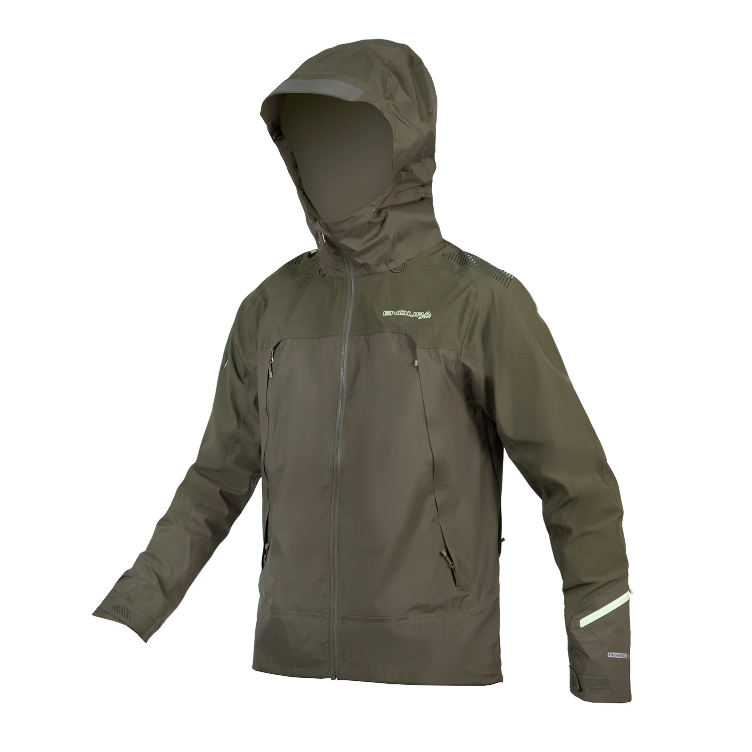 Endura MT500 II Waterproof Men's Jacket - Fossil 2 Endura MT500 II Waterproof Men's Jacket - Fossil - Image 2