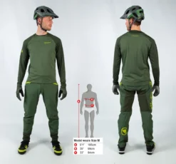 Endura Singletrack Men's Fleece - Forest Green 11 Endura Singletrack Men's Fleece - Forest Green -Cycle Fix E9155GF 4