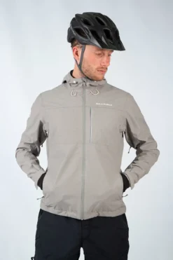 Endura Hummvee Waterproof Hooded Men's Jacket - Fossil
