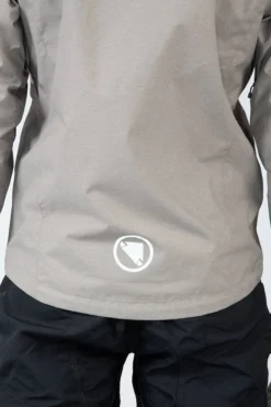 Endura Hummvee Waterproof Hooded Men's Jacket - Fossil -Cycle Fix E9156FOFossil 8