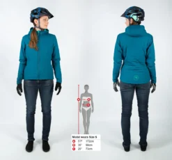 Endura Hummvee Womens Flipjak - Pacific Blue -Cycle Fix E9159BP 8