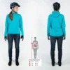Endura Hummvee Waterproof Women's Hooded Jacket - Pacific Blue