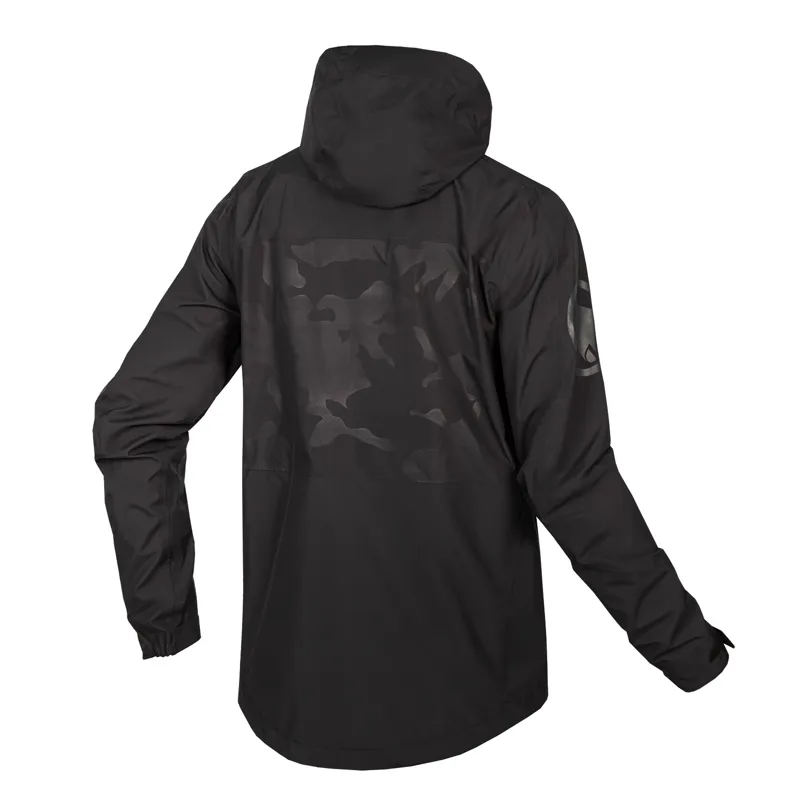 Endura SingleTrack II Waterproof Men's Jacket - Black 4 Endura SingleTrack II Waterproof Men's Jacket - Black - Image 4