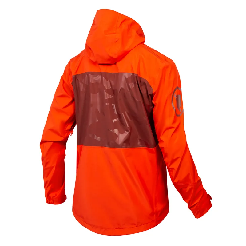 Endura SingleTrack II Waterproof Men's Jacket - Paprika 2 Endura SingleTrack II Waterproof Men's Jacket - Paprika - Image 2