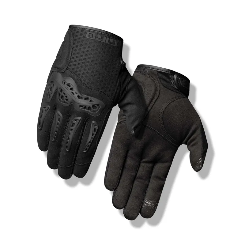 Giro Gnar Long Finger Cycling Gloves - Black 1 Giro Gnar Long Finger Cycling Gloves - Black