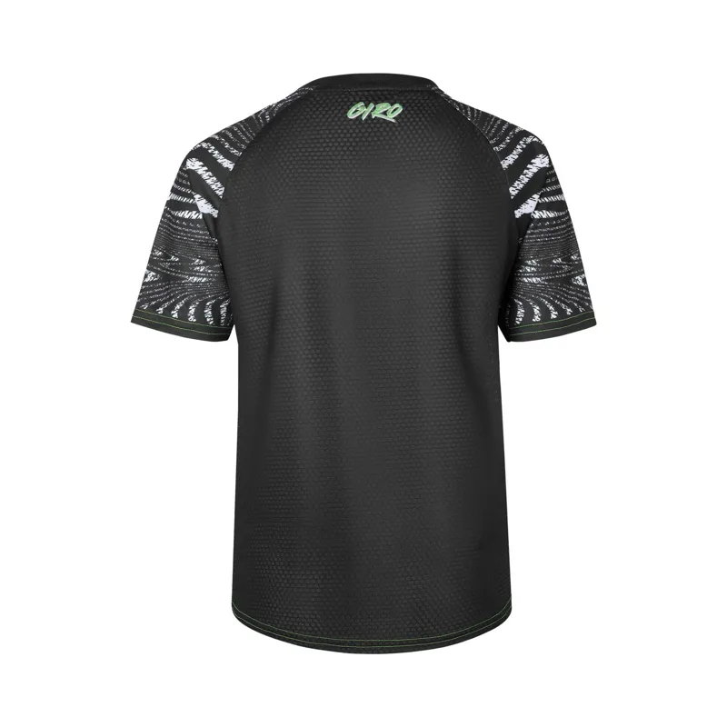 Giro Roust Youth Short Sleeve Jersey - Black Ripple 3 Giro Roust Youth Short Sleeve Jersey - Black Ripple - Image 3