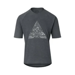 Giro Arc Short Sleeve Men's Jersey - Charcoal Topo 8 Giro Arc Short Sleeve Men's Jersey - Charcoal Topo -Cycle Fix GI30MARCJ 59583