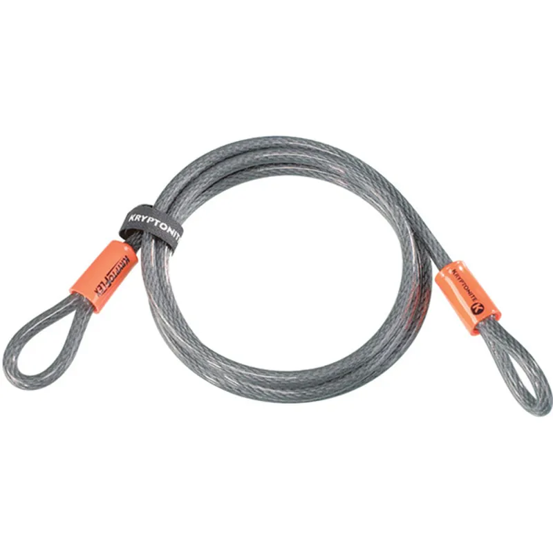 Kryptonite Kryptoflex Lock Extension Cable - 7ft - Grey 1 Kryptonite Kryptoflex Lock Extension Cable - 7ft - Grey
