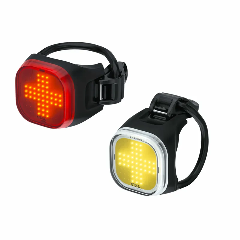 Knog Blinder Mini Cross USB Light Twinpack - Black 4 Knog Blinder Mini Cross USB Light Twinpack - Black - Image 4