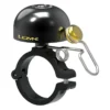 Lezyne Classic Brass Bell Hard Mounted - Brass/Black