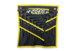 Pedros Pro Tl Hex Torx Set II And Pouch - Black/Yellow