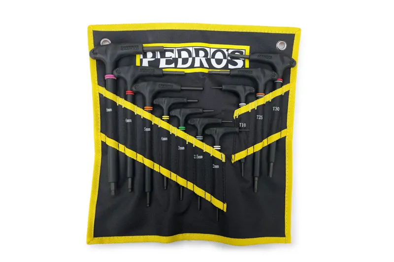 Pedros Pro Tl Hex Torx Set II And Pouch - Black/Yellow 1 Pedros Pro Tl Hex Torx Set II And Pouch - Black/Yellow