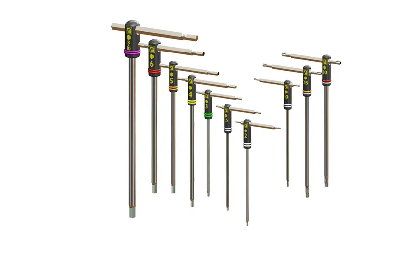 Pedros Master T-Handle Set II 1 Pedros Master T-Handle Set II