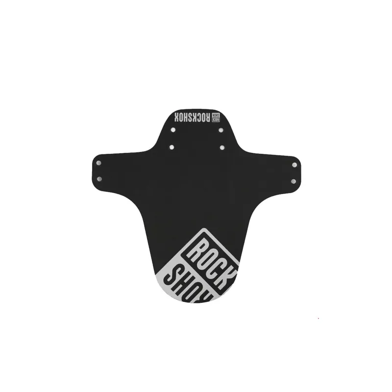 Rock-shox Rockshox Mtb Pike Ultimate Fender - Black/Gloss Silver Print 1 Rock-shox Rockshox Mtb Pike Ultimate Fender - Black/Gloss Silver Print