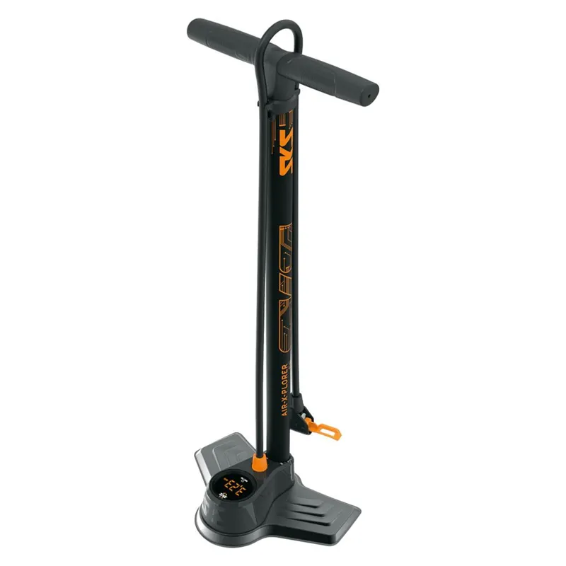 SKS Air-X-Plorer Digi 10.0 Floor Pump - Black 6 SKS Air-X-Plorer Digi 10.0 Floor Pump - Black - Image 6