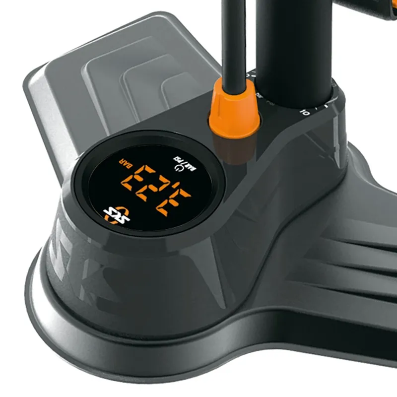 SKS Air-X-Plorer Digi 10.0 Floor Pump - Black 2 SKS Air-X-Plorer Digi 10.0 Floor Pump - Black - Image 2