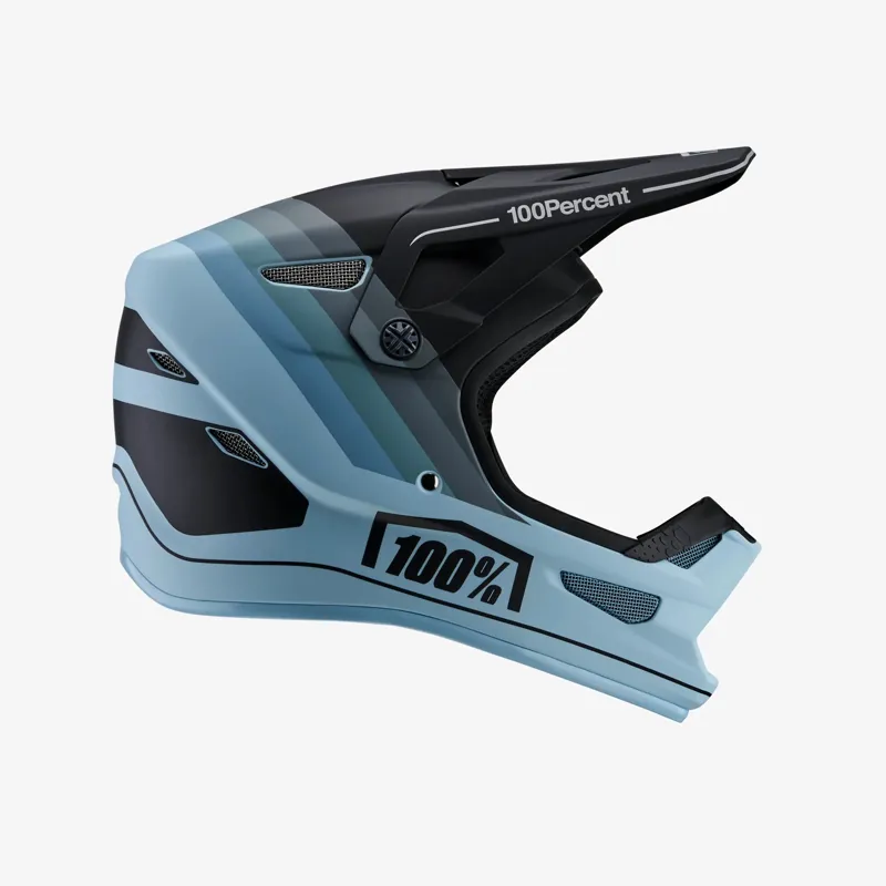 100 Percent Status Full Face MTB Helmet - Dreamflow Red 4 100 Percent Status Full Face MTB Helmet - Dreamflow Red - Image 4