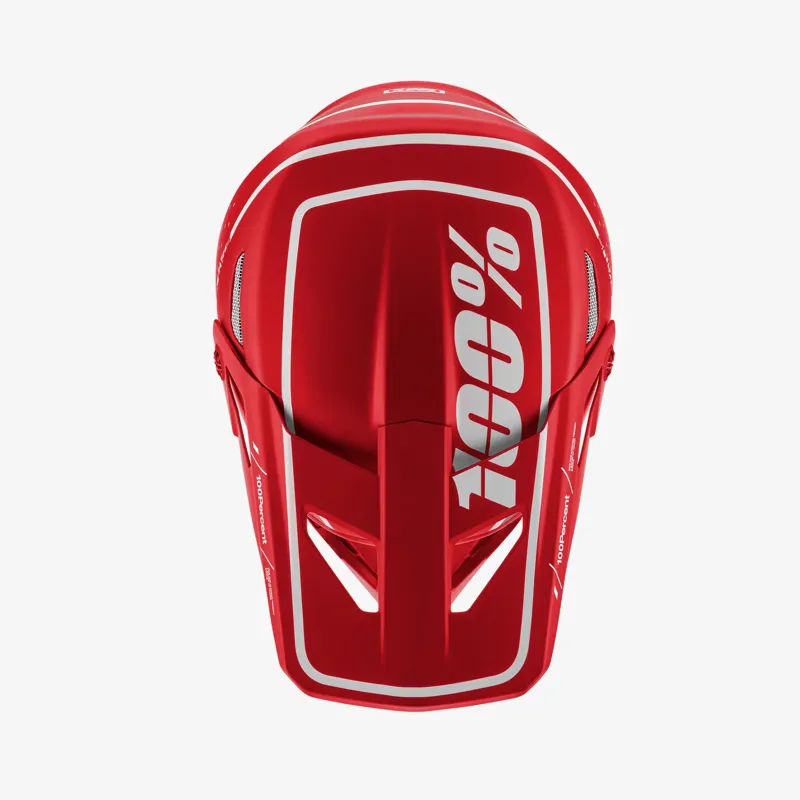 100 Percent Status Full Face MTB Helmet - Dreamflow Red 6 100 Percent Status Full Face MTB Helmet - Dreamflow Red - Image 6