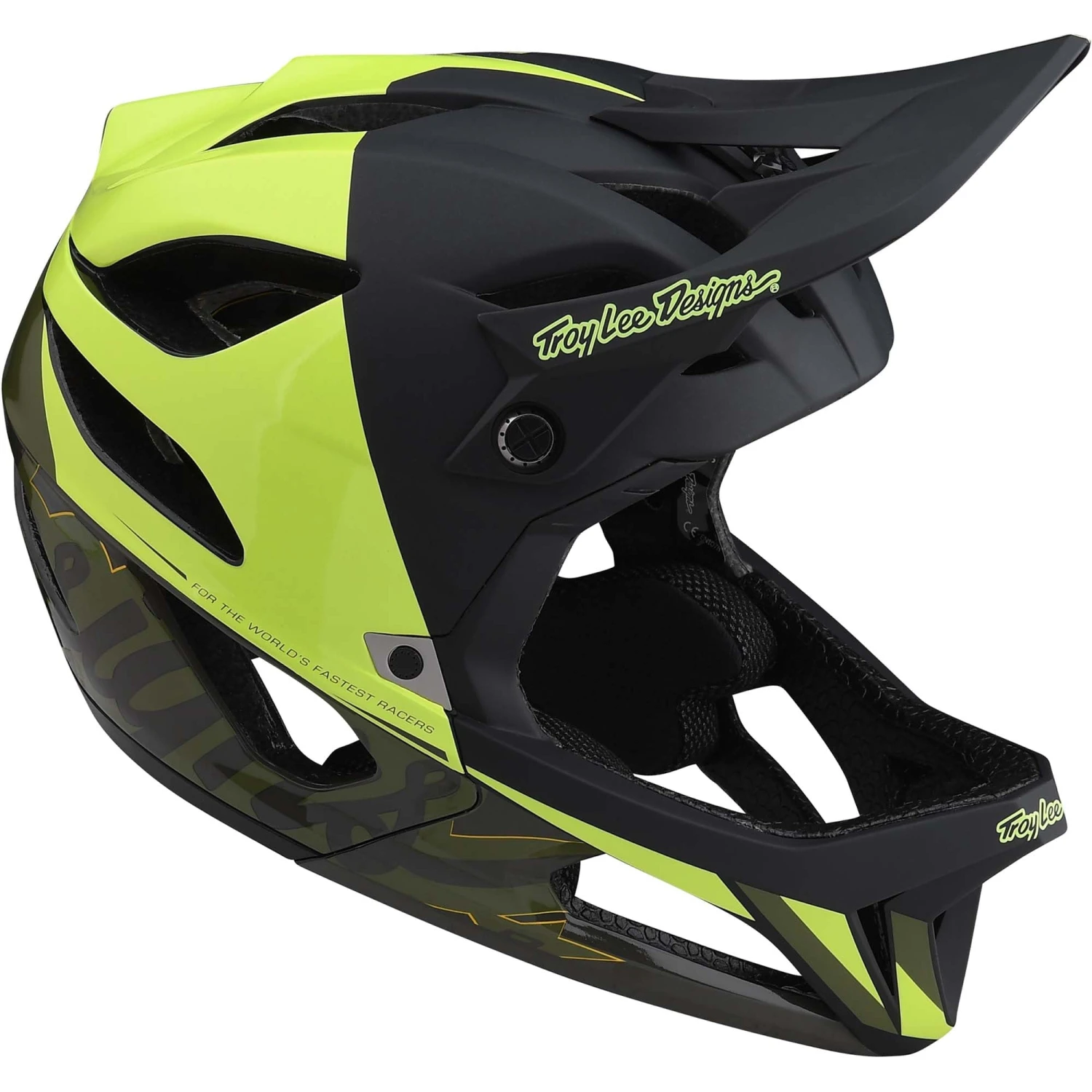 Troy Lee Designs Stage MIPS Full Face Helmet - Stealth Midnight 3 Troy Lee Designs Stage MIPS Full Face Helmet - Stealth Midnight - Image 3