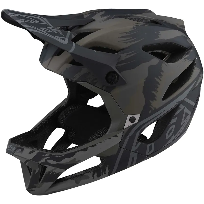Troy Lee Designs Stage MIPS Full Face Helmet - Brush Camo Military 11 Troy Lee Designs Stage MIPS Full Face Helmet - Brush Camo Military - Image 11