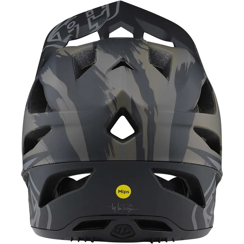 Troy Lee Designs Stage MIPS Full Face Helmet - Brush Camo Military 7 Troy Lee Designs Stage MIPS Full Face Helmet - Brush Camo Military - Image 7