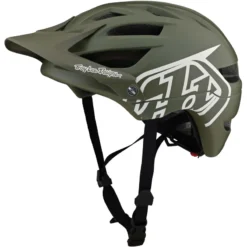 Troy Lee Designs A1 Drone MTB Helmet - Steel Green