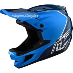 Troy Lee Designs D4 Composite MIPS Full Face Helmet - Shadow Glo Red