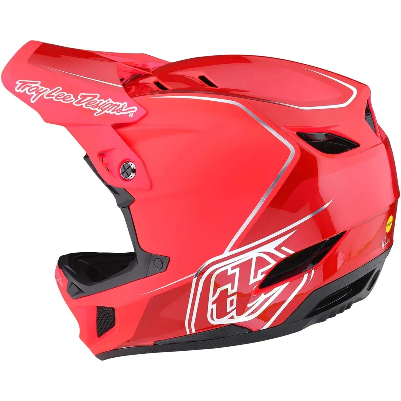 Troy Lee Designs D4 Composite MIPS Full Face Helmet - Shadow Blue 9 Troy Lee Designs D4 Composite MIPS Full Face Helmet - Shadow Blue - Image 9