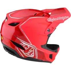 Troy Lee Designs D4 Composite MIPS Full Face Helmet - Shadow Glo Red 17 Troy Lee Designs D4 Composite MIPS Full Face Helmet - Shadow Glo Red -Cycle Fix TLD14049901 5