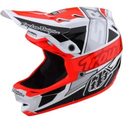 Troy Lee Designs D4 Composite MIPS Full Face Helmet - Shadow Glo Red 26 Troy Lee Designs D4 Composite MIPS Full Face Helmet - Shadow Glo Red -Cycle Fix TLD14053000 1