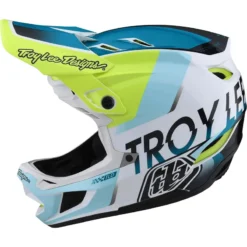 Troy Lee Designs D4 Composite MIPS Full Face Helmet - Qualifier White/Green 18 Troy Lee Designs D4 Composite MIPS Full Face Helmet - Qualifier White/Green -Cycle Fix TLD14055900 2