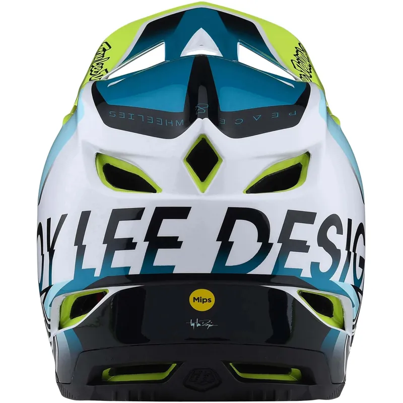 Troy Lee Designs D4 Composite MIPS Full Face Helmet - Shadow Blue 11 Troy Lee Designs D4 Composite MIPS Full Face Helmet - Shadow Blue - Image 11