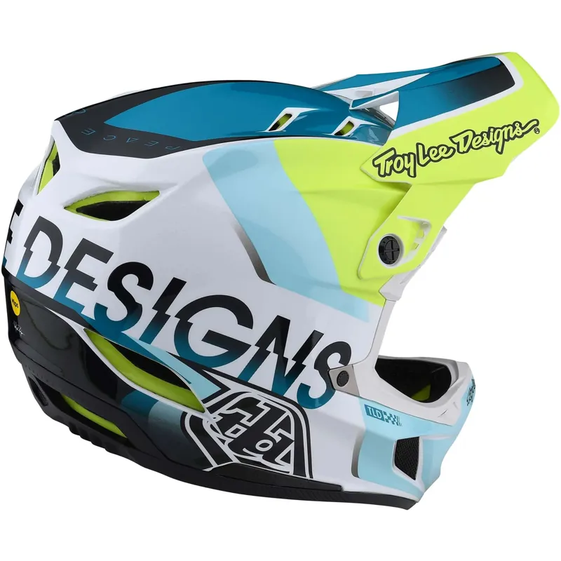 Troy Lee Designs D4 Composite MIPS Full Face Helmet - Team Military 10 Troy Lee Designs D4 Composite MIPS Full Face Helmet - Team Military - Image 10