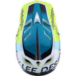Troy Lee Designs D4 Composite MIPS Full Face Helmet - Qualifier White/Green 25 Troy Lee Designs D4 Composite MIPS Full Face Helmet - Qualifier White/Green -Cycle Fix TLD14055900 7